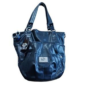Liz Claiborne black tote
